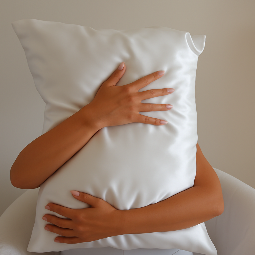 Taie d'oreiller en soie