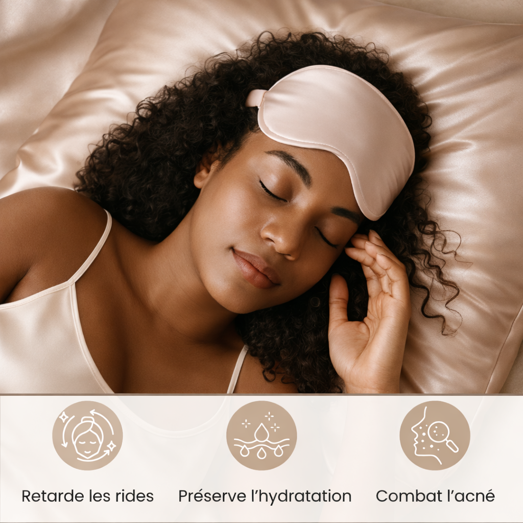 Taie d'oreiller en soie